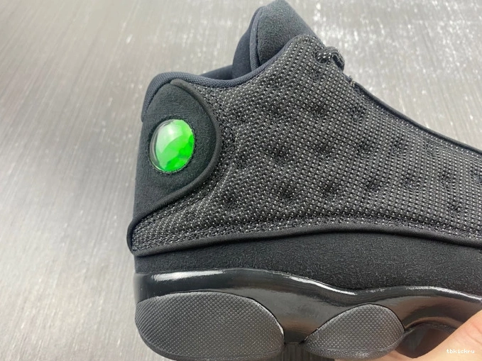 Rep TBkick 414571-011 Retro Jordan 13 Air Black Cat 0724
